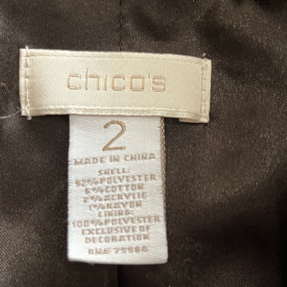 Chicos blazer/suit-coat/ jacket - Picture 6 of 7